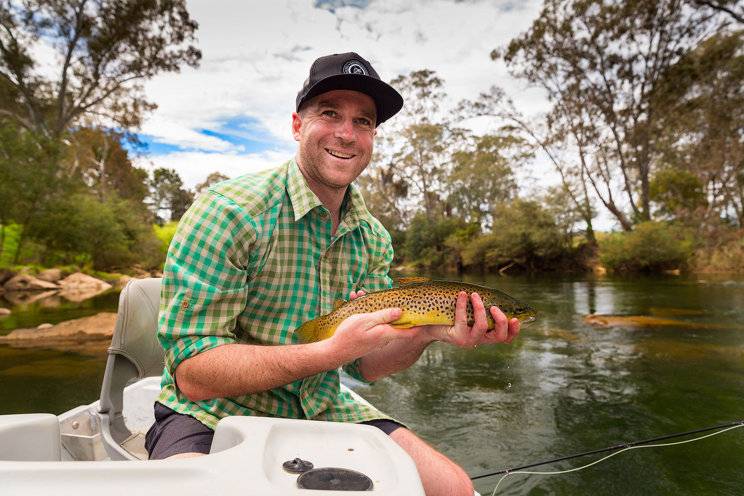 drift boat fly fishing goulburn river Goulburn Valley Fly Fishing