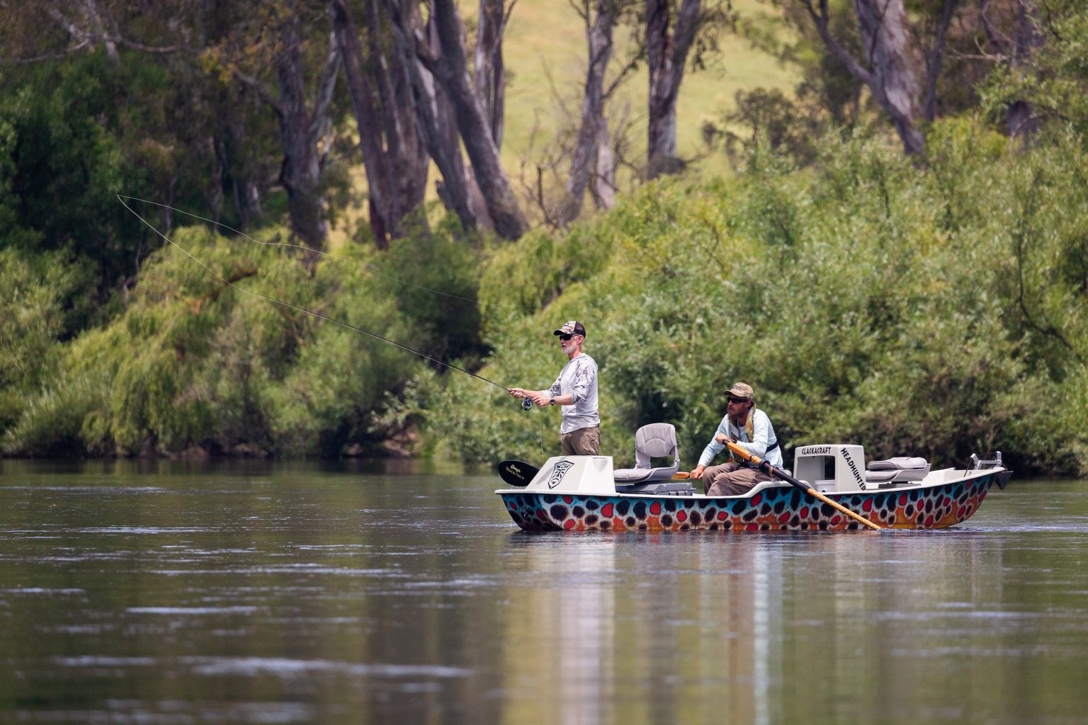 DRIFT BOAT FLY FISHING Goulburn Valley Fly Fishing Centre